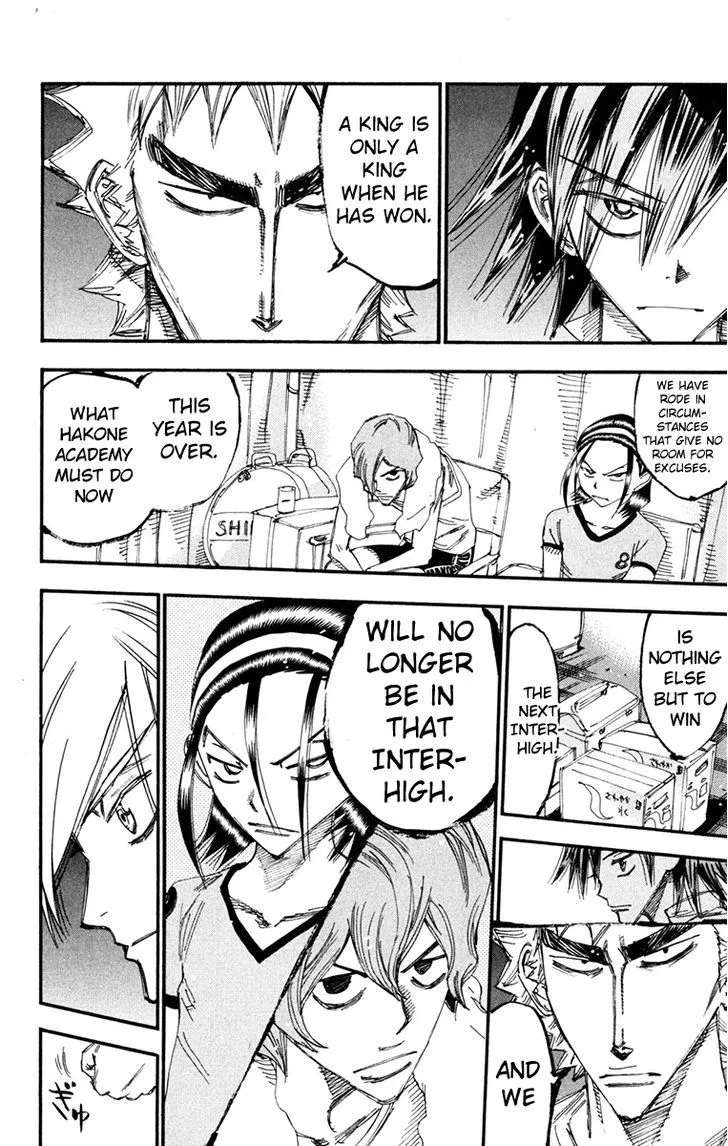 Yowamushi Pedal Chapter 232 page 10