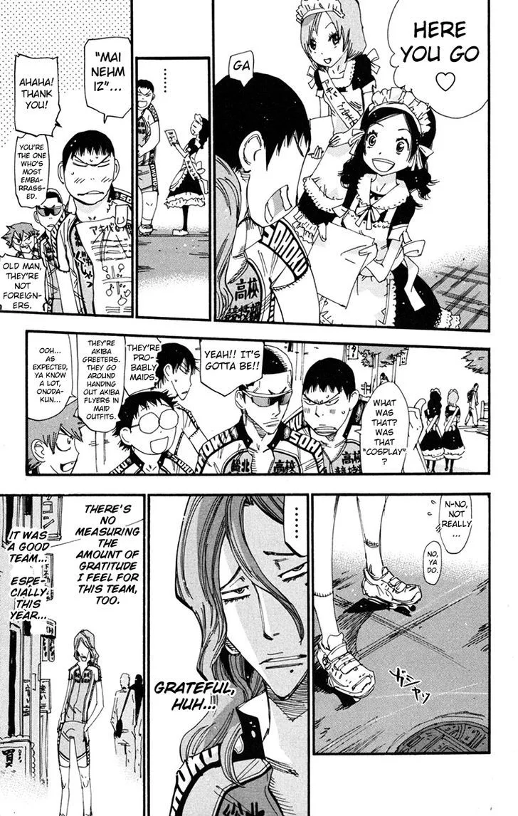 Yowamushi Pedal Chapter 233 page 16