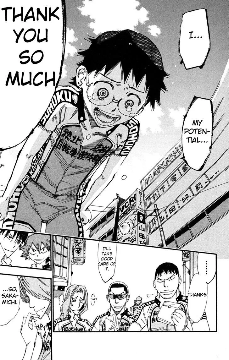 Yowamushi Pedal Chapter 233 page 14