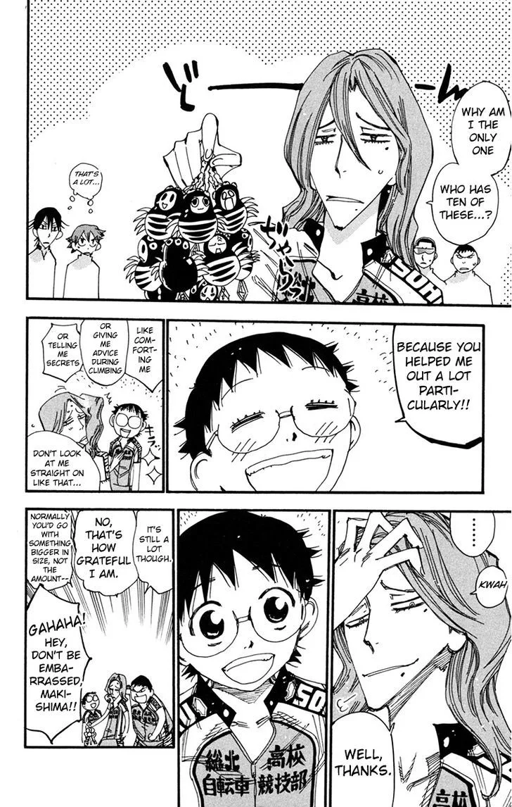 Yowamushi Pedal Chapter 233 page 15