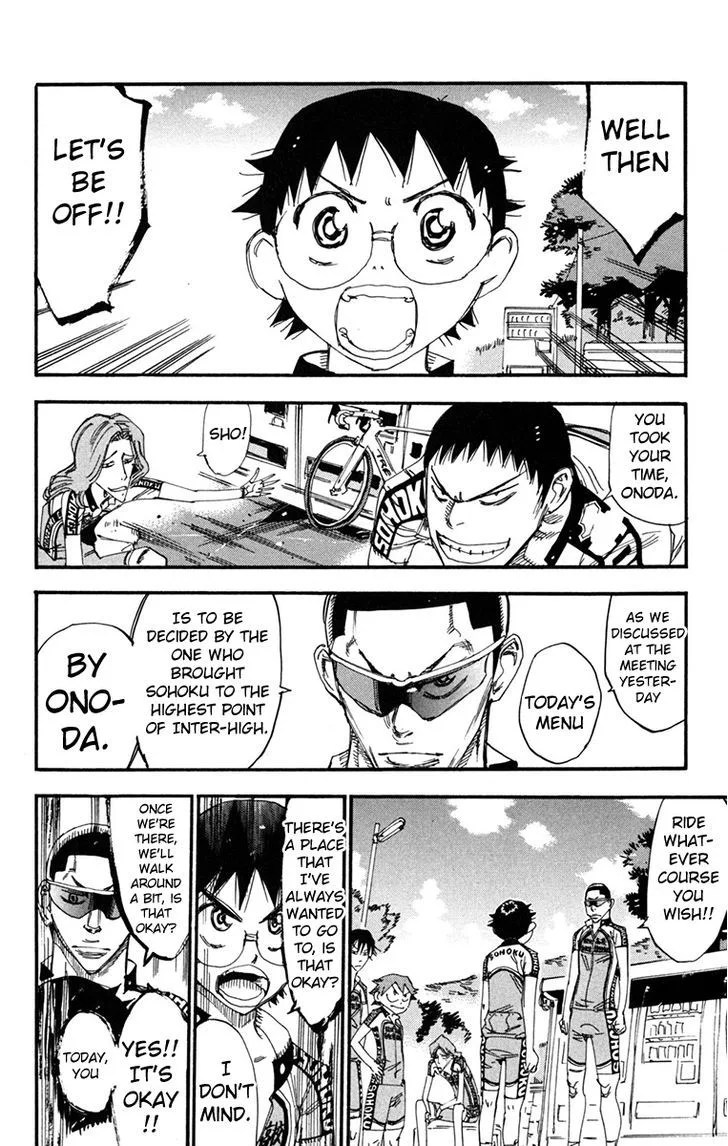 Yowamushi Pedal Chapter 233 page 8