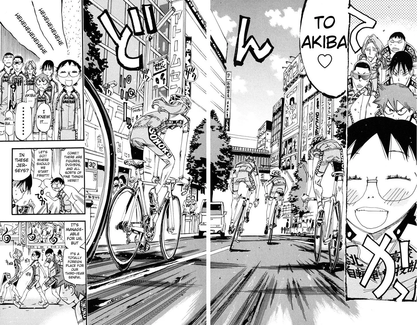Yowamushi Pedal Chapter 233 page 10