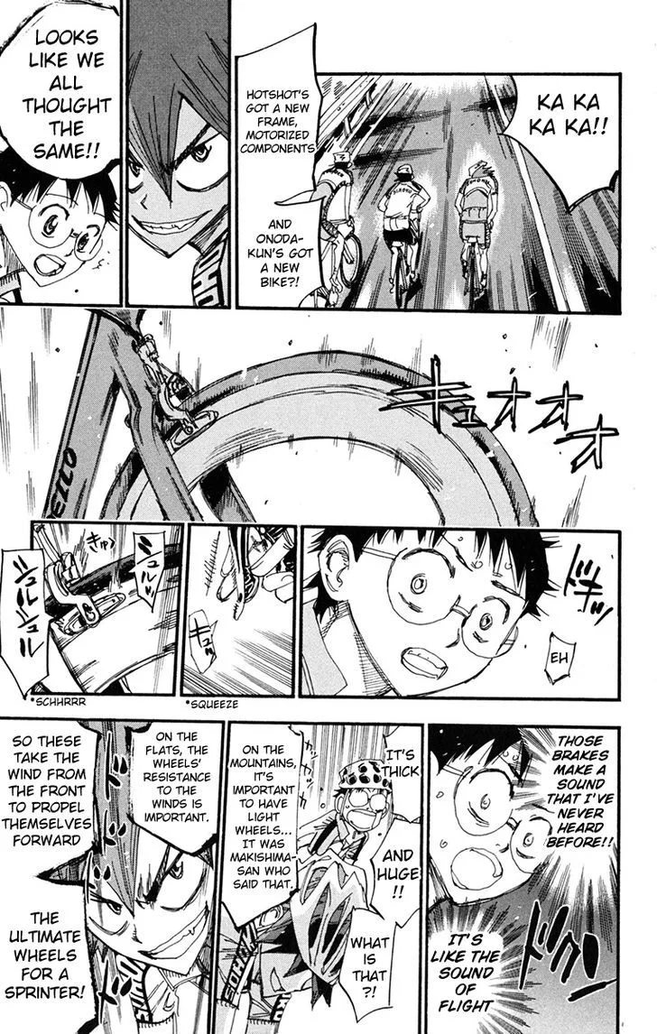 Yowamushi Pedal Chapter 234 page 19