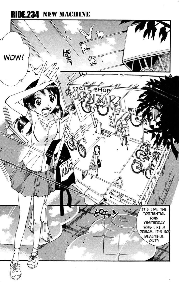 Yowamushi Pedal Chapter 234 page 1