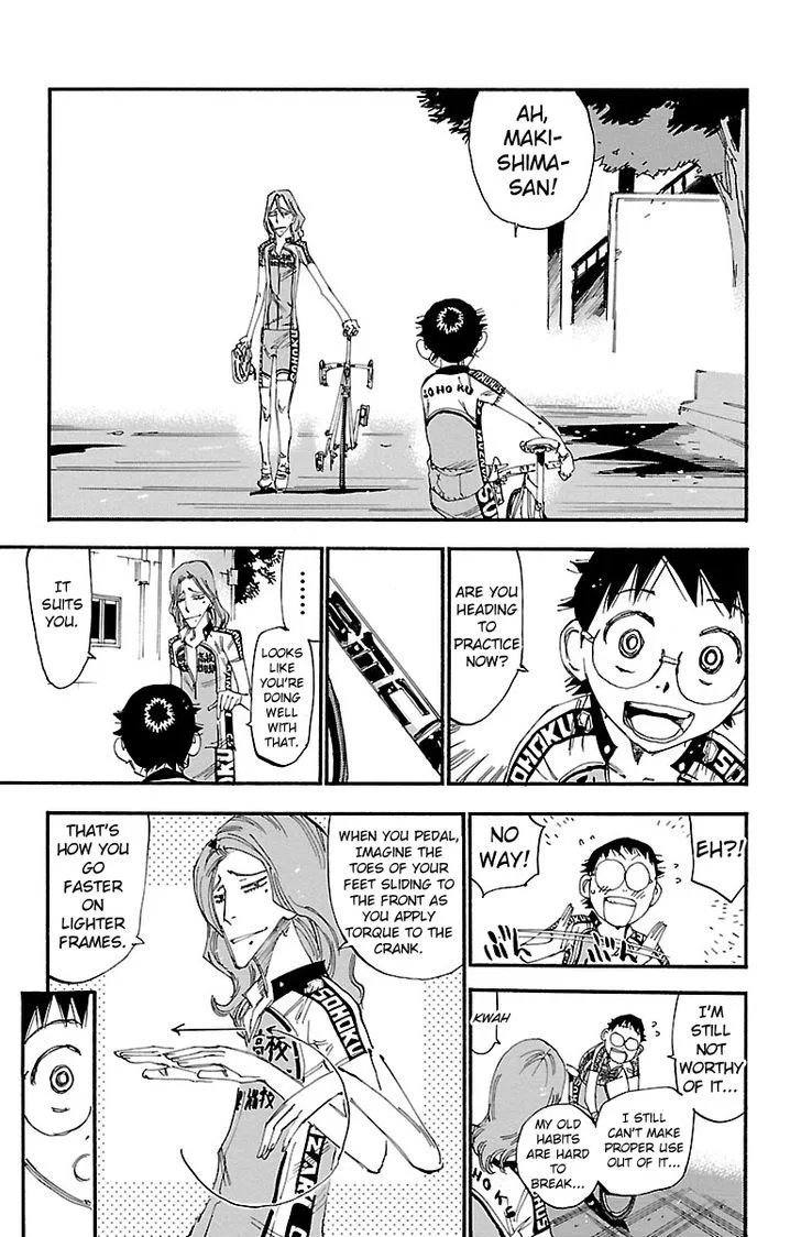 Yowamushi Pedal Chapter 235 page 8