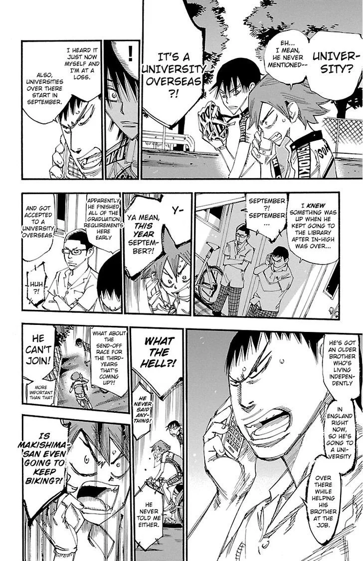 Yowamushi Pedal Chapter 235 page 7