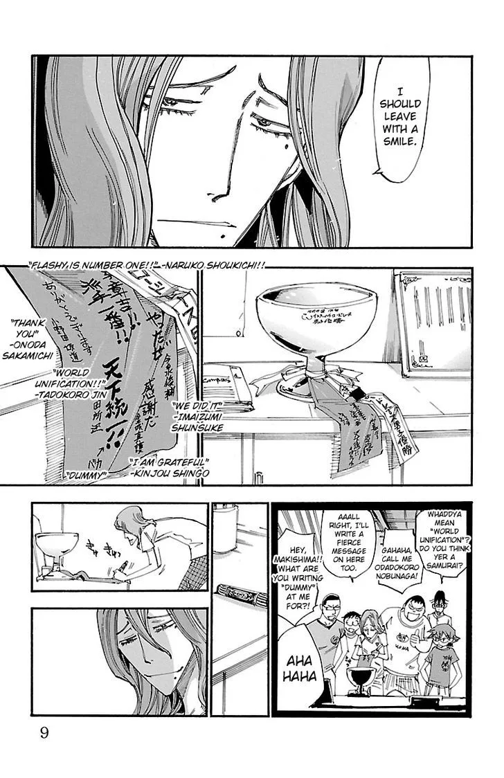 Yowamushi Pedal Chapter 235 page 5
