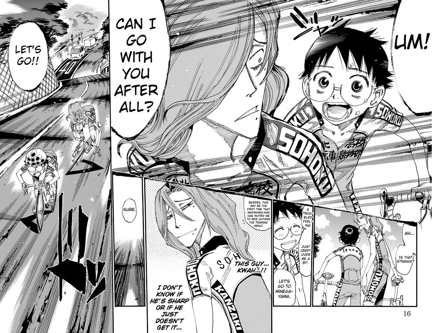 Yowamushi Pedal Chapter 235 page 11