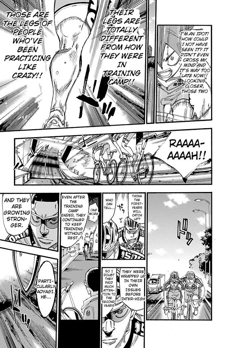 Yowamushi Pedal Chapter 236 page 15