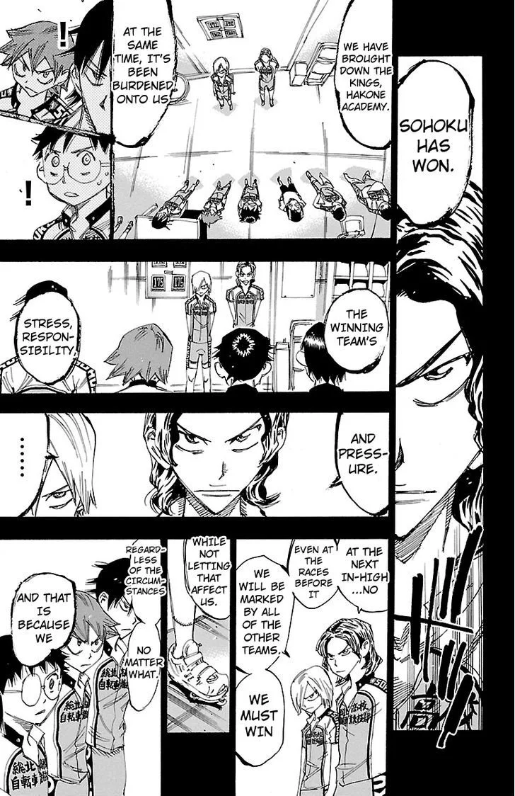 Yowamushi Pedal Chapter 236 page 8