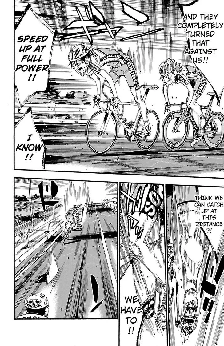 Yowamushi Pedal Chapter 236 page 14