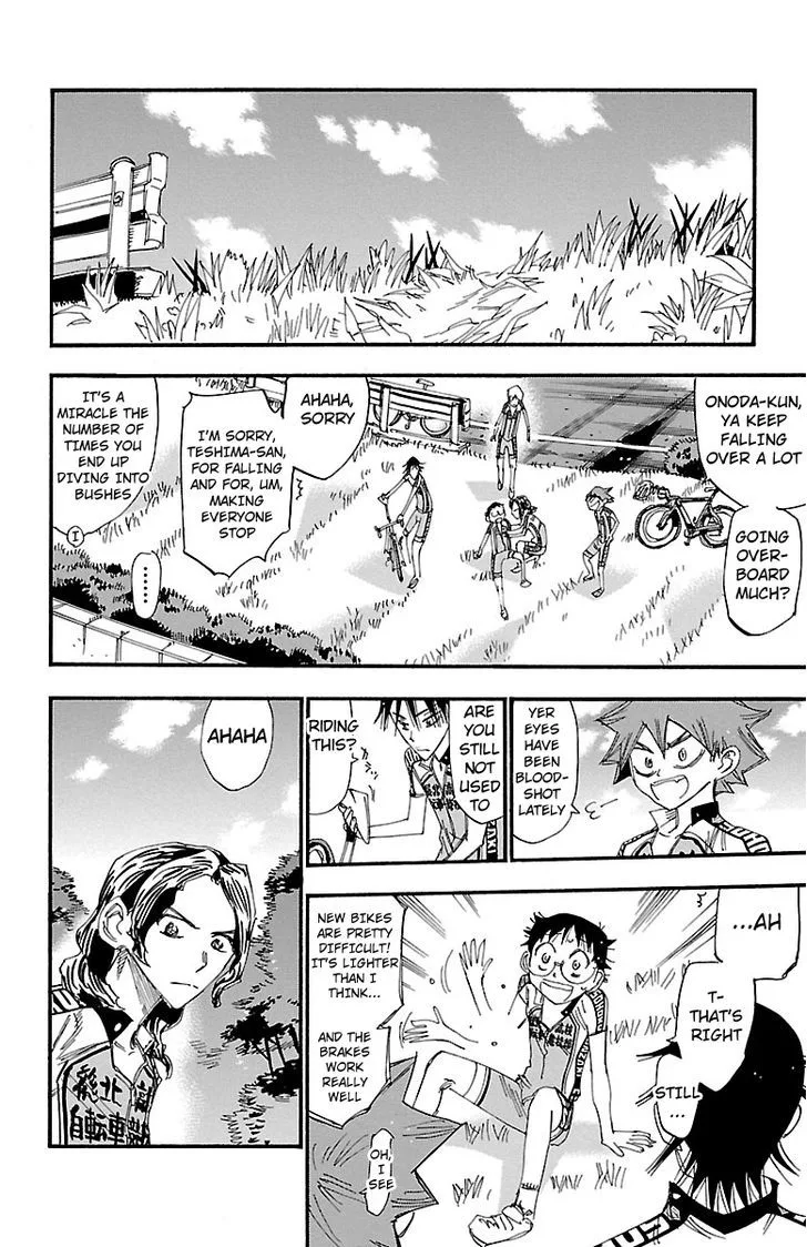 Yowamushi Pedal Chapter 237 page 5