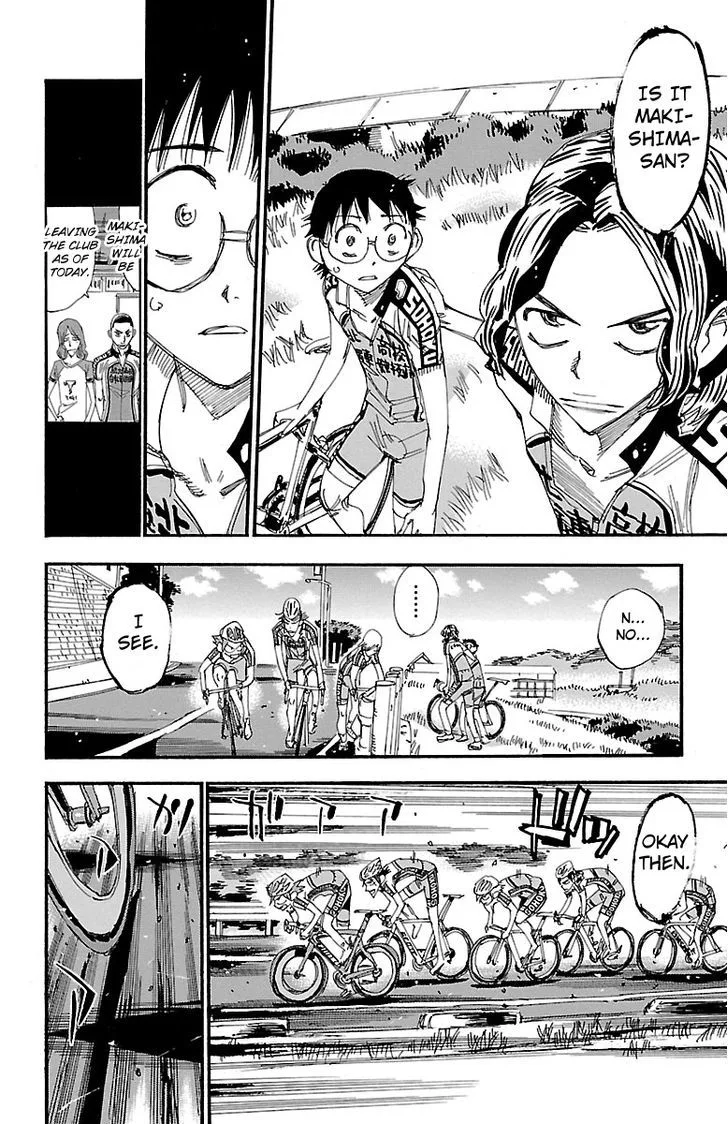 Yowamushi Pedal Chapter 237 page 7