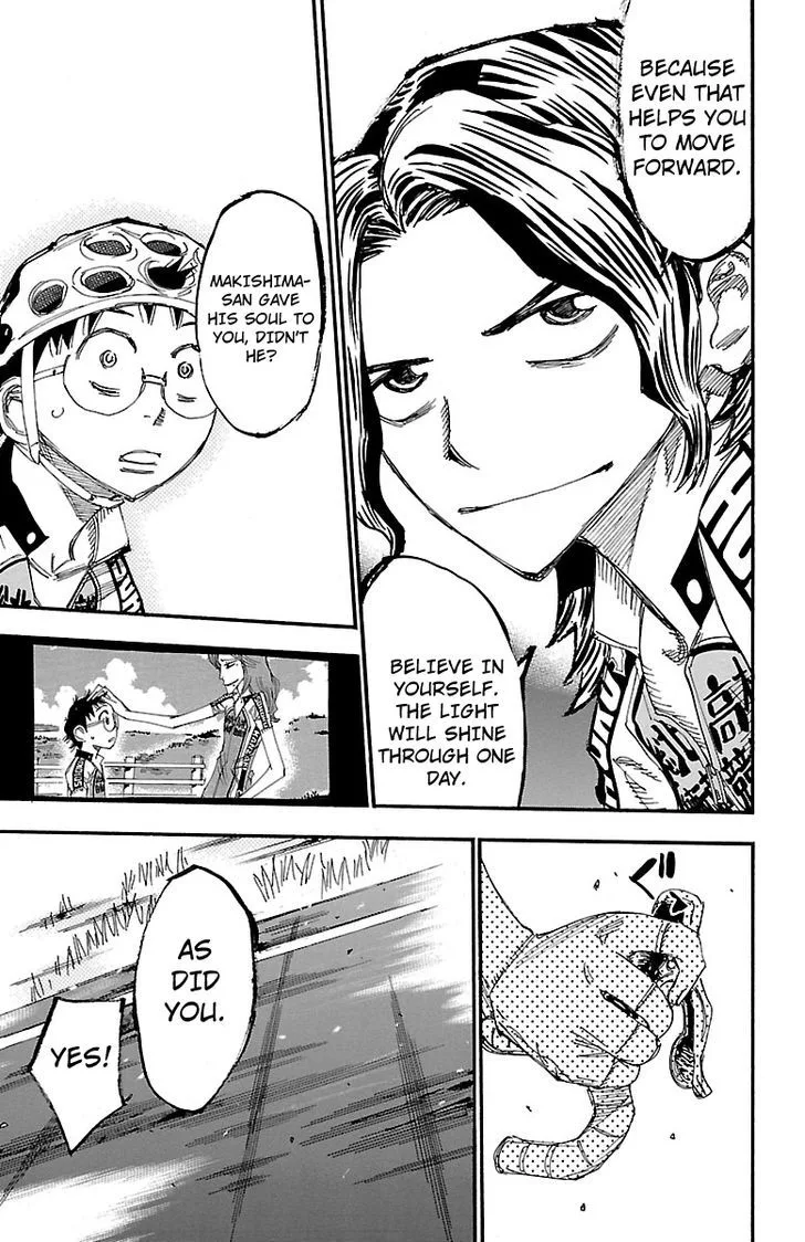 Yowamushi Pedal Chapter 237 page 13