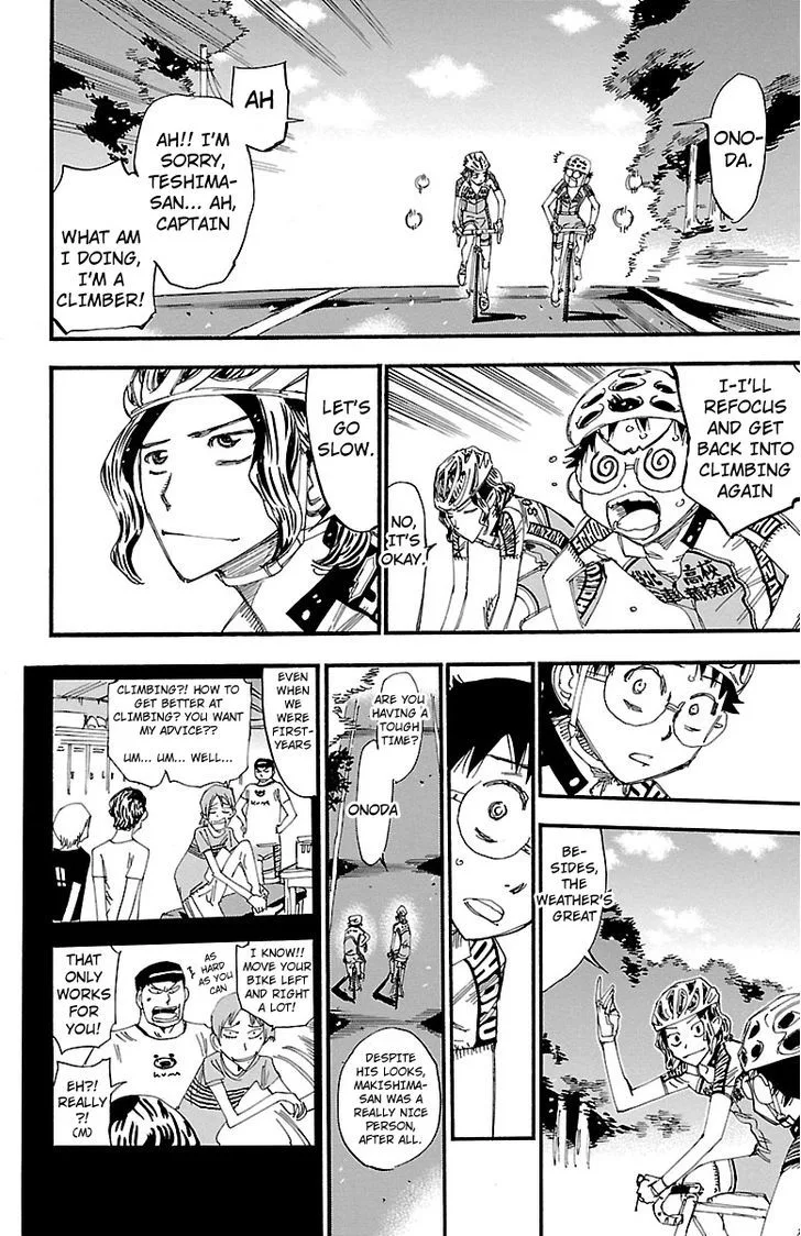 Yowamushi Pedal Chapter 237 page 10