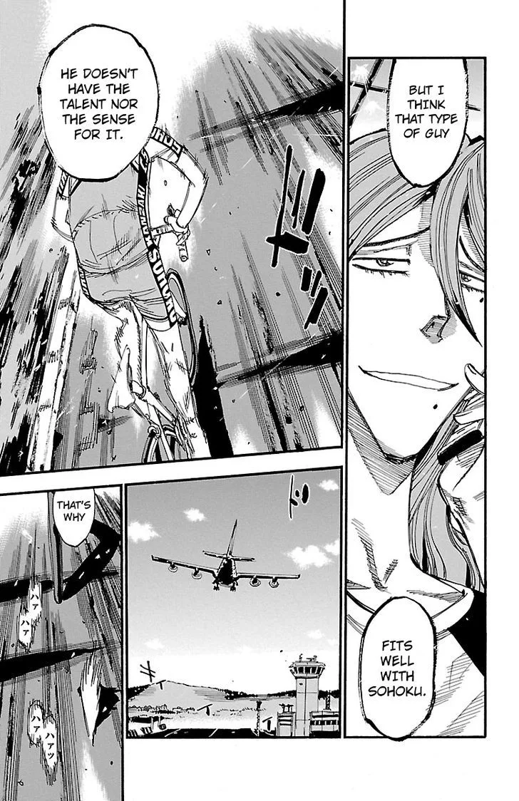 Yowamushi Pedal Chapter 237 page 17