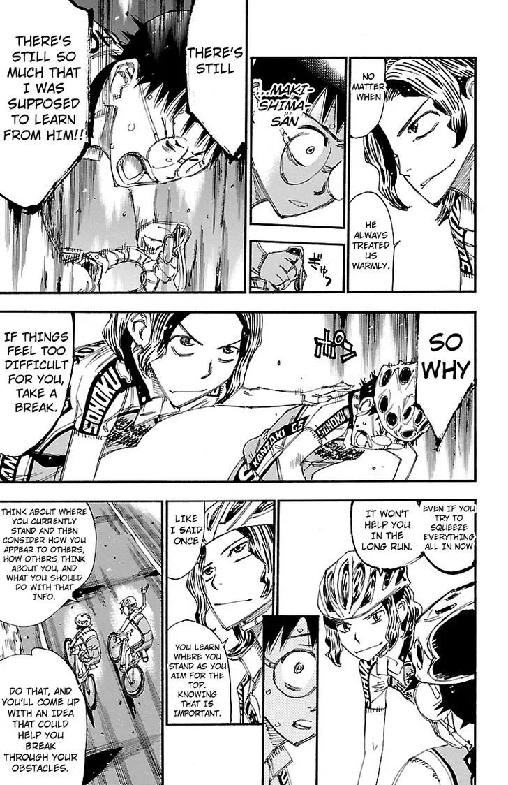 Yowamushi Pedal Chapter 237 page 11