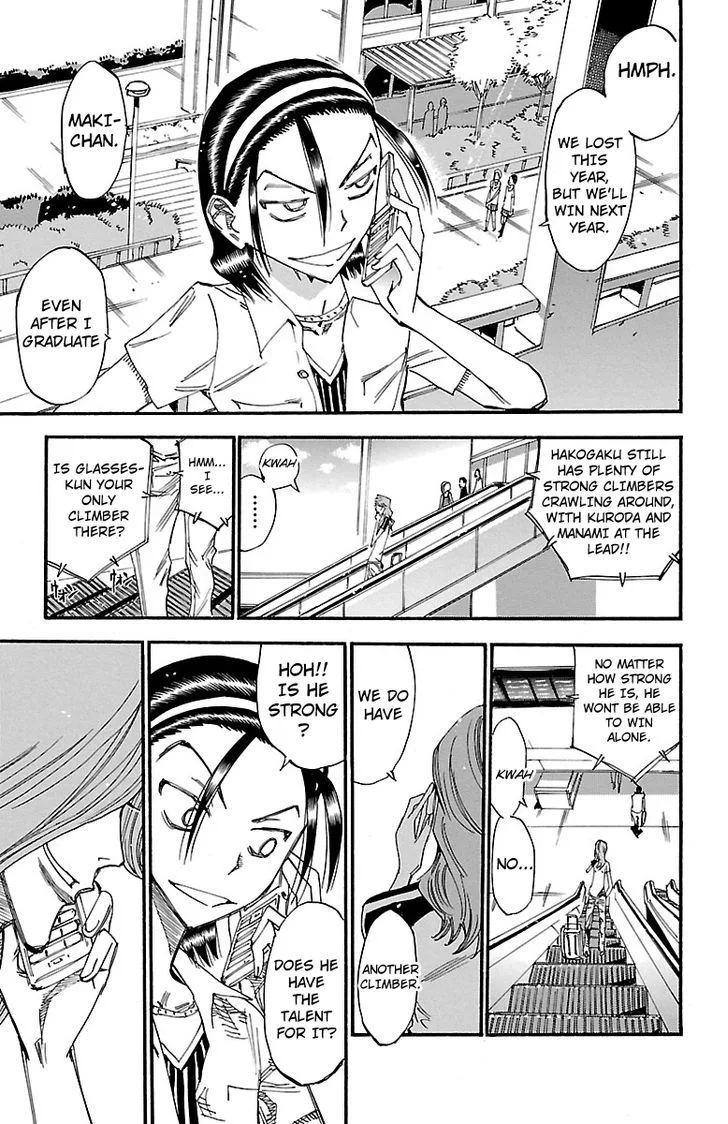 Yowamushi Pedal Chapter 237 page 15