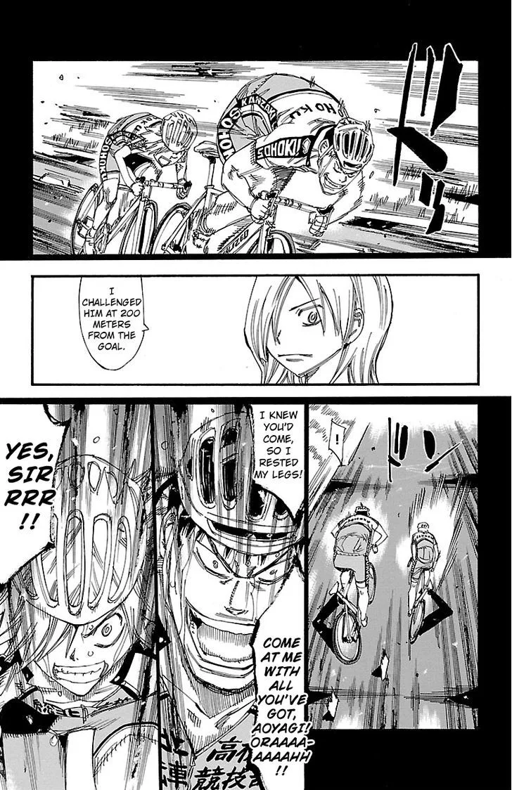 Yowamushi Pedal Chapter 238 page 12