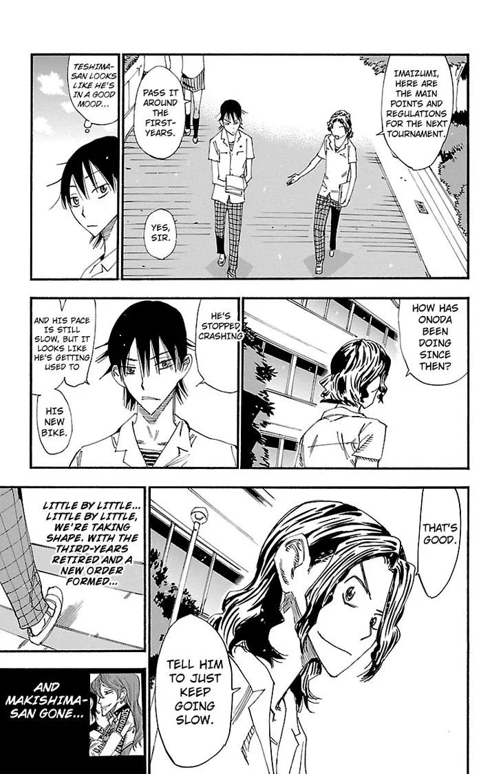 Yowamushi Pedal Chapter 238 page 10