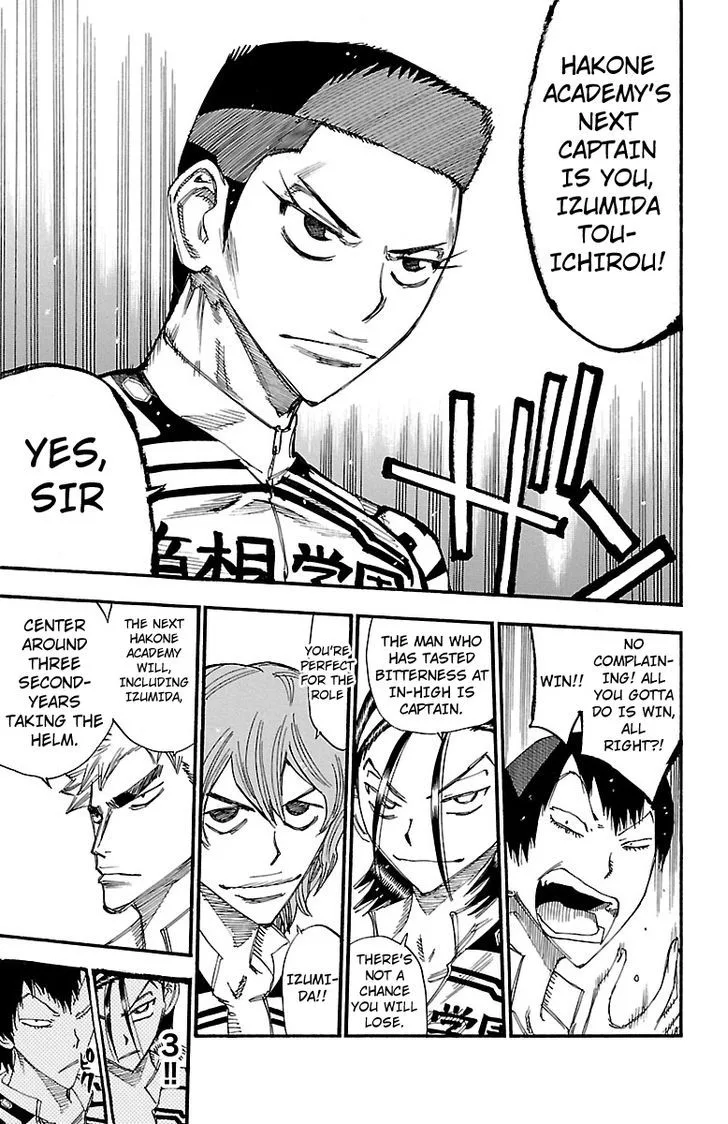 Yowamushi Pedal Chapter 238 page 16