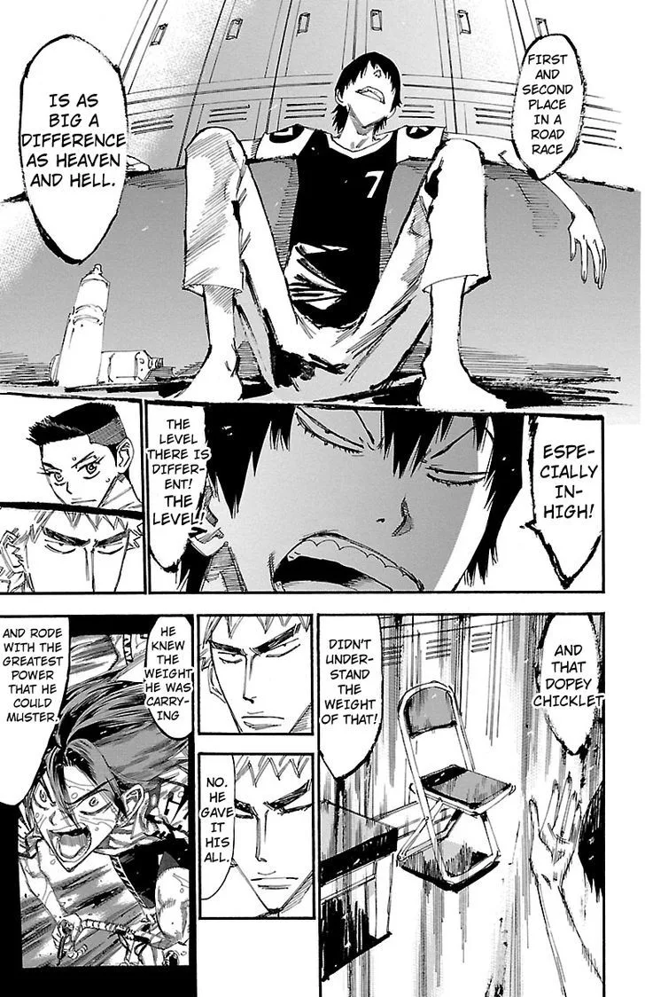 Yowamushi Pedal Chapter 239 page 8
