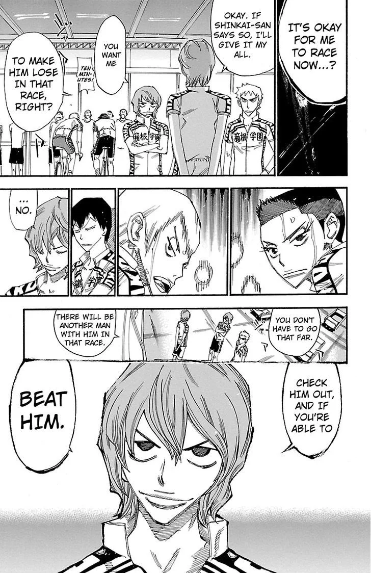 Yowamushi Pedal Chapter 239 page 3