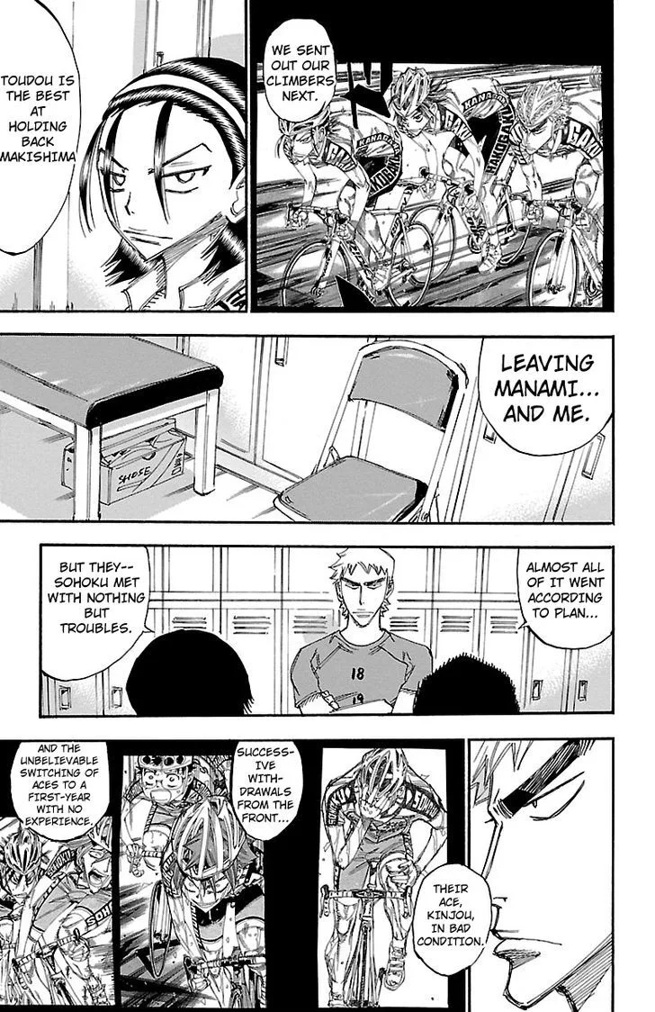 Yowamushi Pedal Chapter 239 page 6