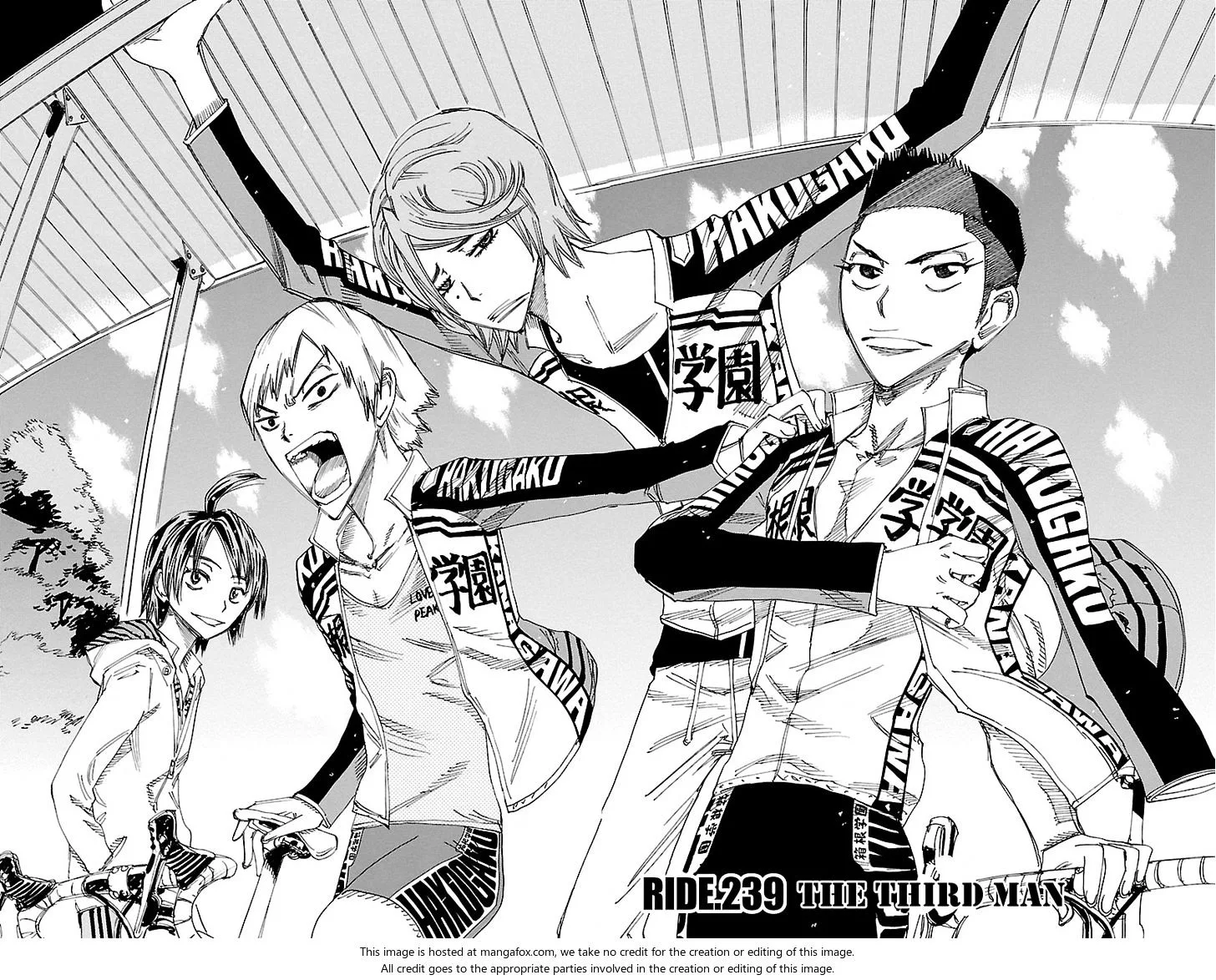 Yowamushi Pedal Chapter 239 page 4