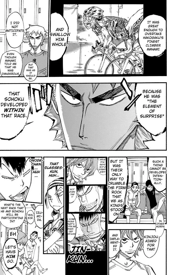 Yowamushi Pedal Chapter 239 page 10