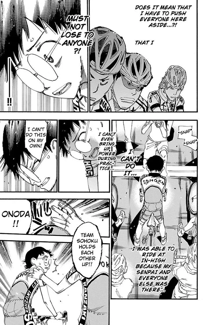 Yowamushi Pedal Chapter 239 page 15
