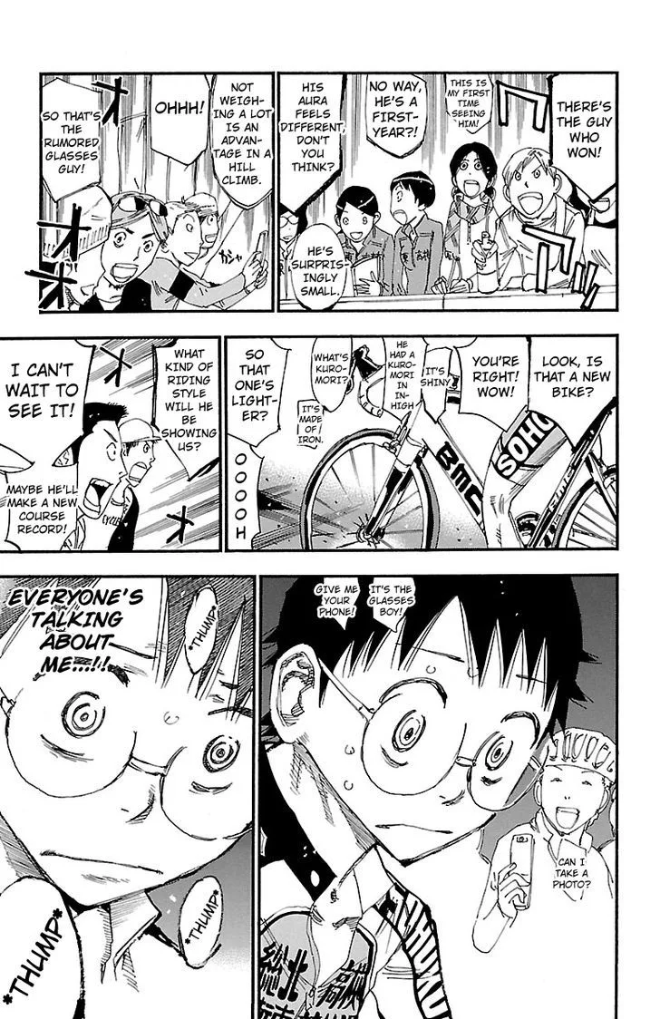 Yowamushi Pedal Chapter 239 page 13