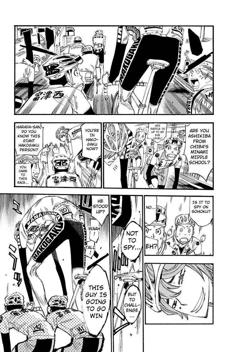 Yowamushi Pedal Chapter 240 page 8
