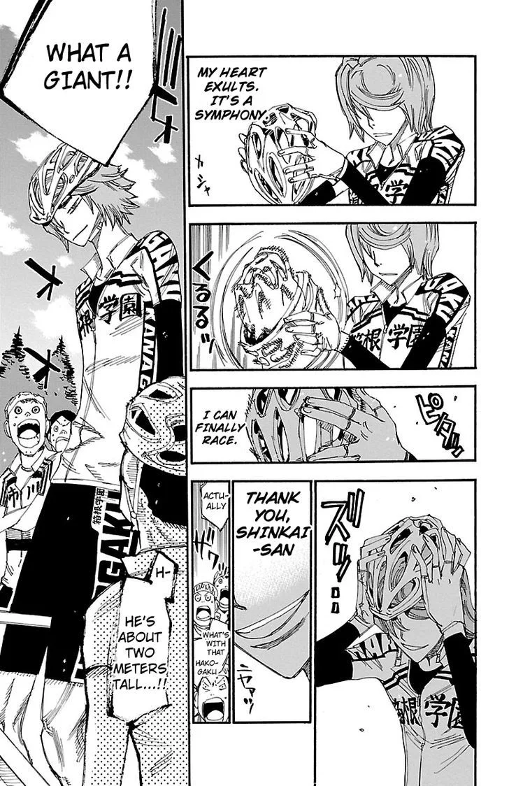 Yowamushi Pedal Chapter 240 page 3