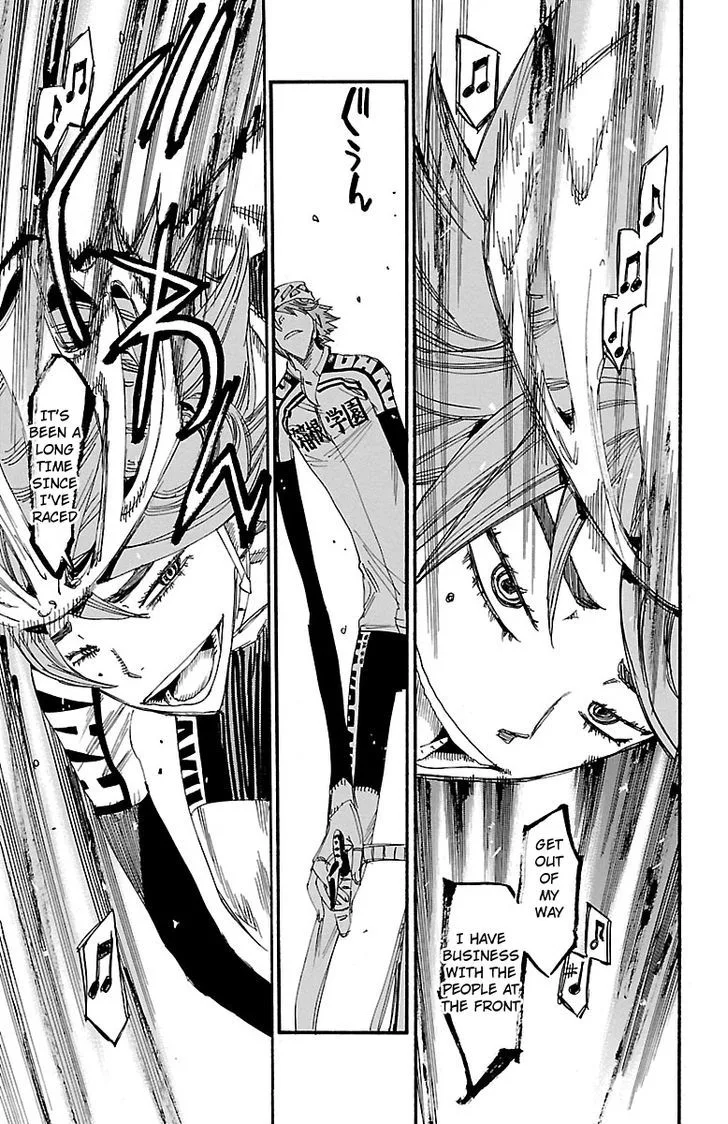 Yowamushi Pedal Chapter 240 page 10