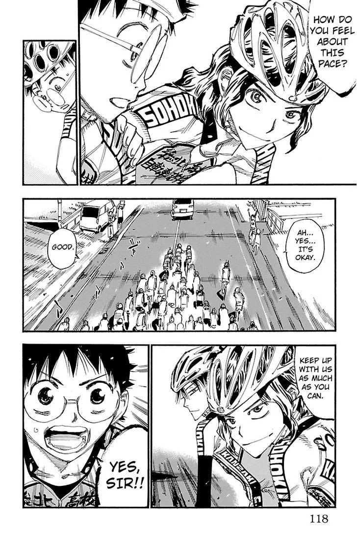 Yowamushi Pedal Chapter 240 page 7