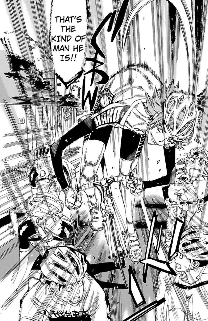 Yowamushi Pedal Chapter 240 page 9