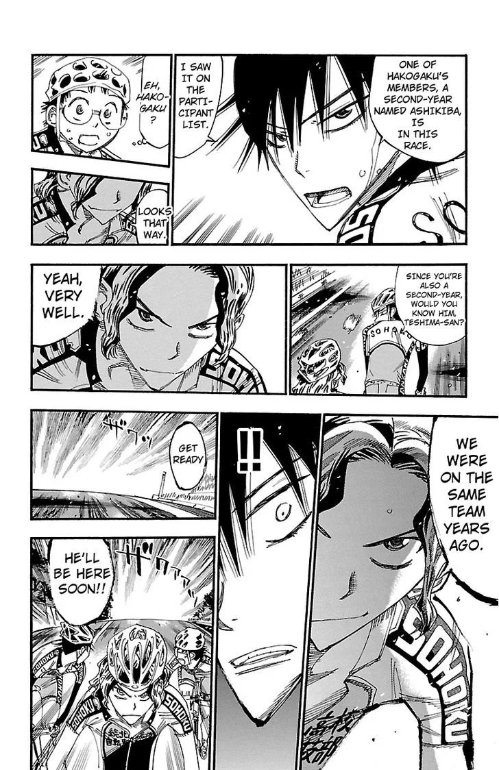 Yowamushi Pedal Chapter 240 page 16
