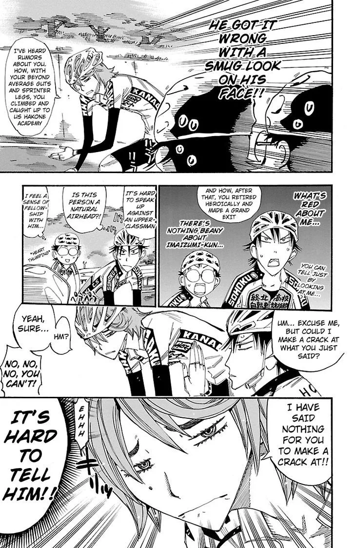 Yowamushi Pedal Chapter 241 page 8