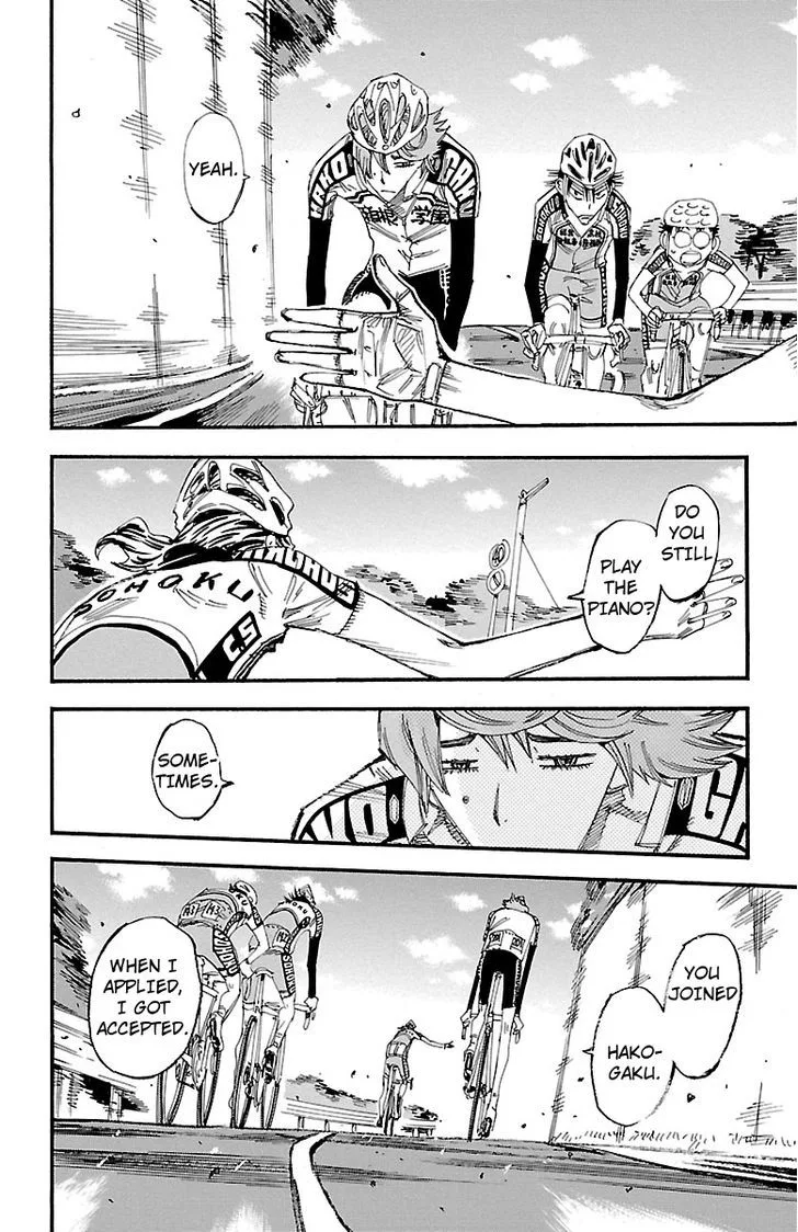 Yowamushi Pedal Chapter 241 page 11