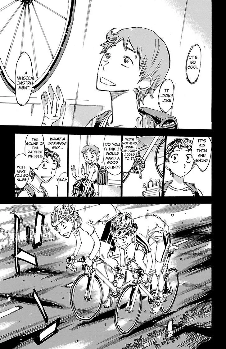 Yowamushi Pedal Chapter 241 page 14
