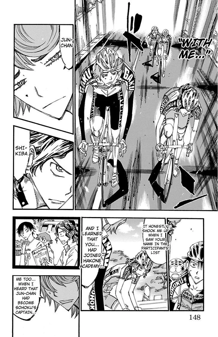 Yowamushi Pedal Chapter 241 page 17