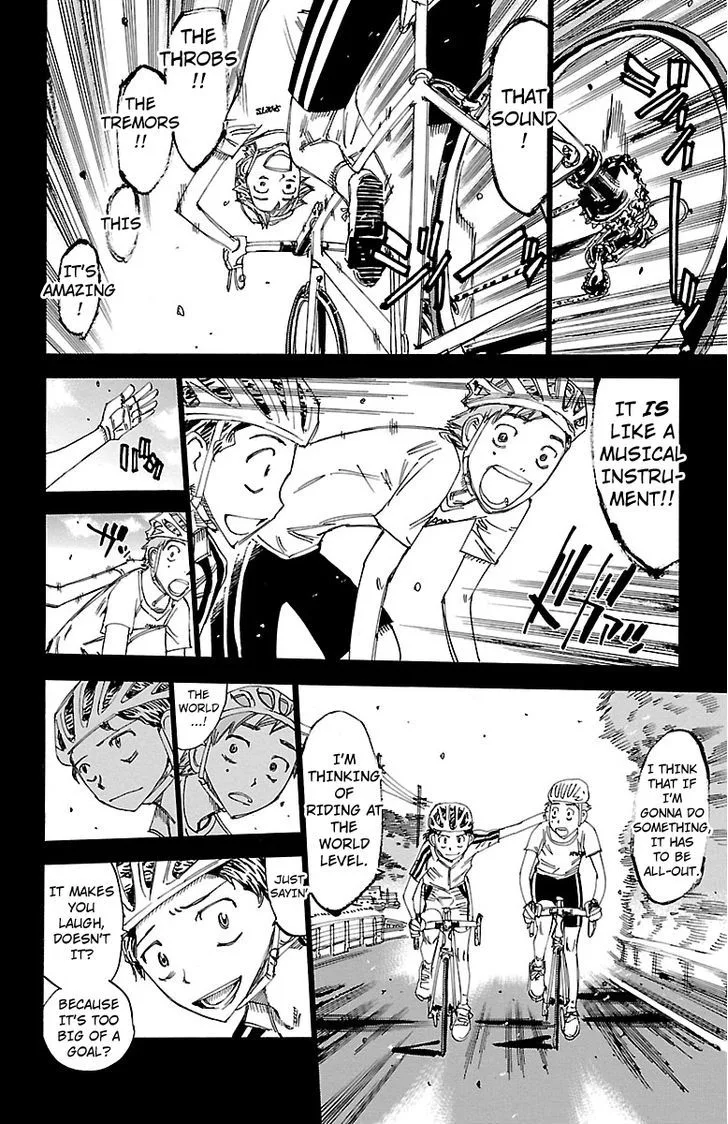 Yowamushi Pedal Chapter 241 page 15