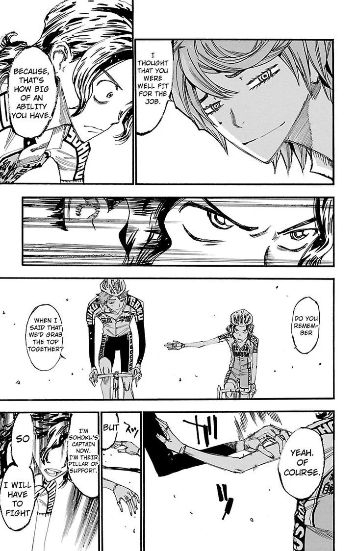 Yowamushi Pedal Chapter 241 page 18