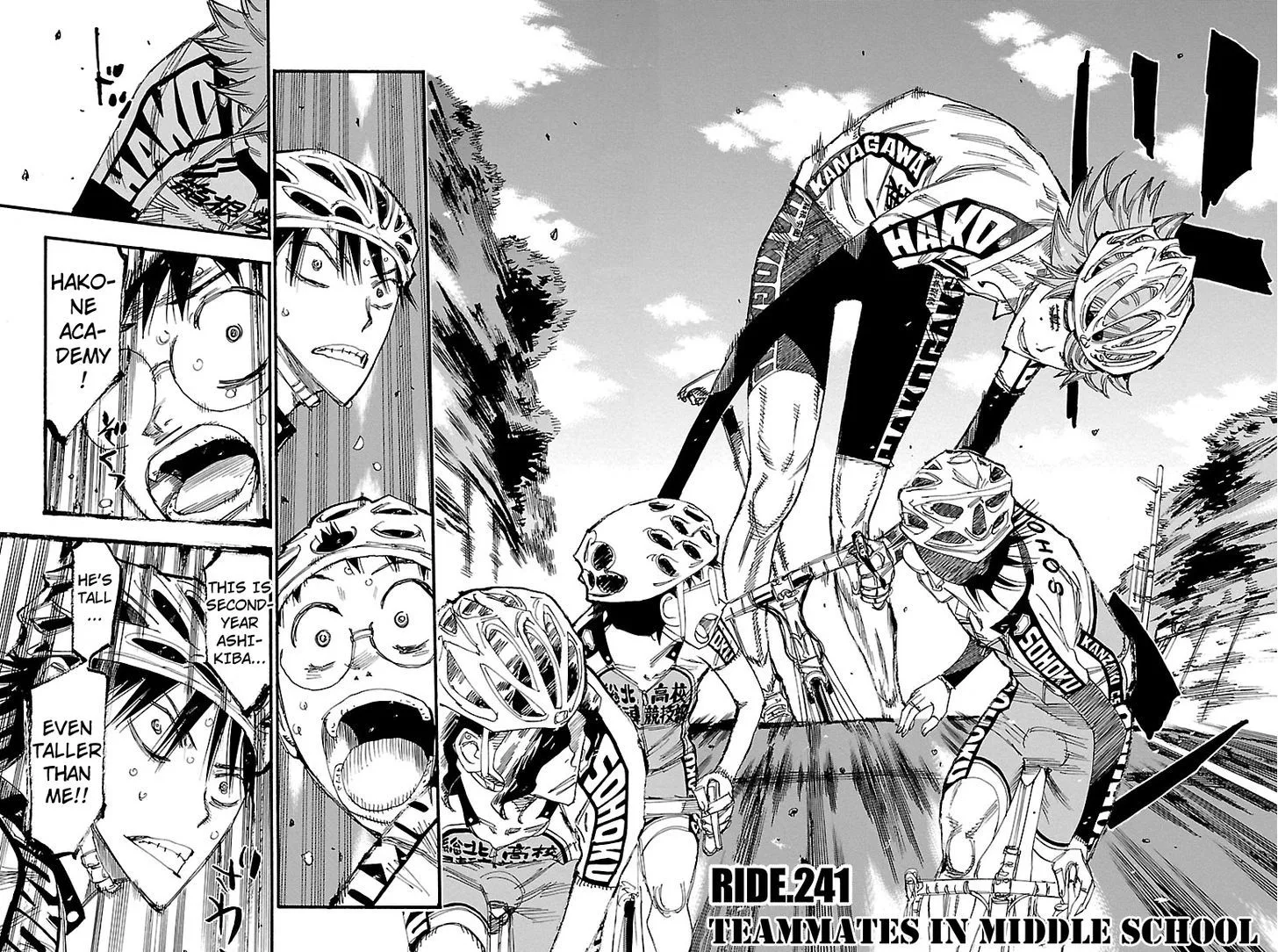 Yowamushi Pedal Chapter 241 page 4