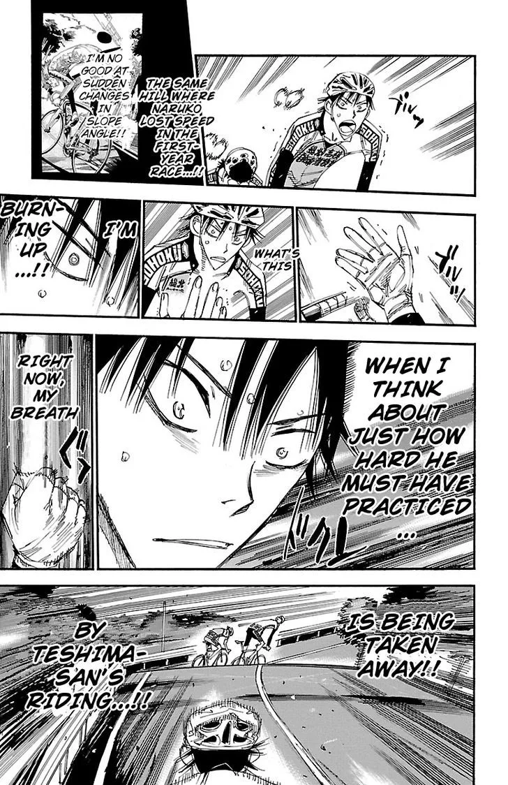 Yowamushi Pedal Chapter 242 page 16