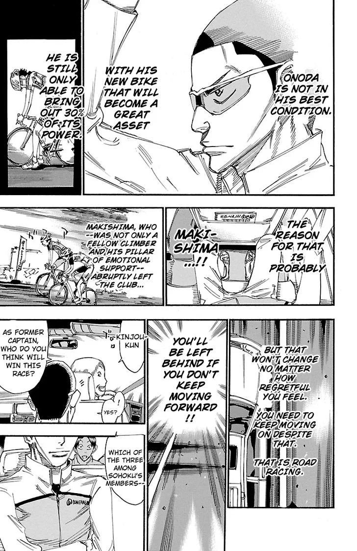 Yowamushi Pedal Chapter 242 page 6