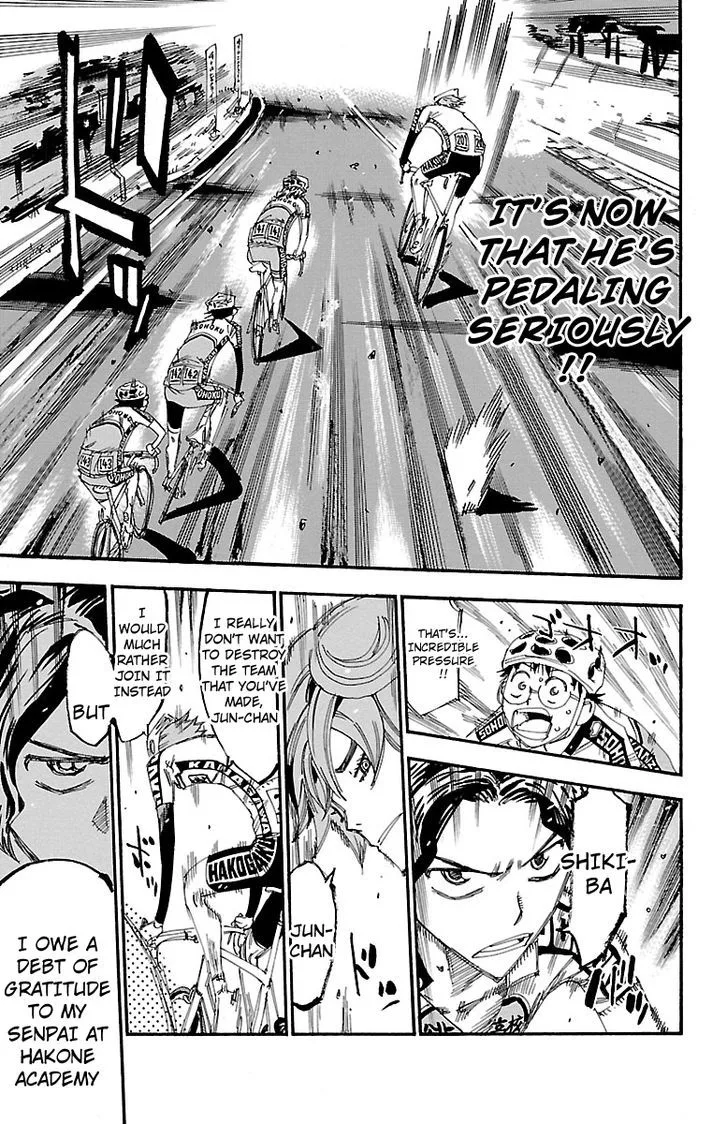 Yowamushi Pedal Chapter 242 page 3