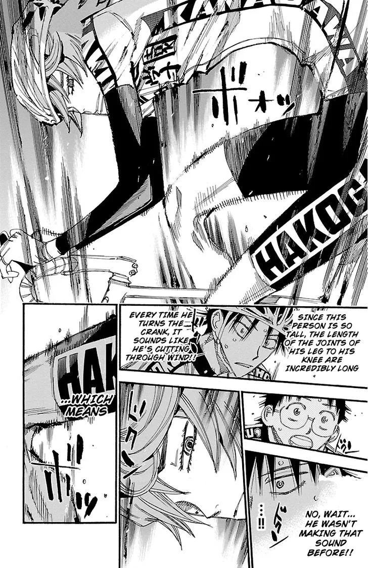 Yowamushi Pedal Chapter 242 page 2