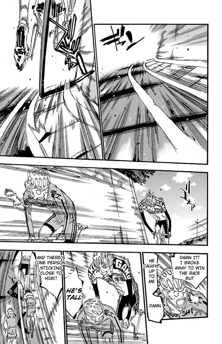 Yowamushi Pedal Chapter 242 page 8